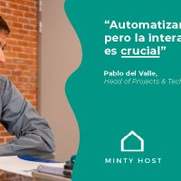 Pablo del Valle, Head of Projects & Technology en Minty Host